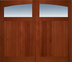 wood garage doors